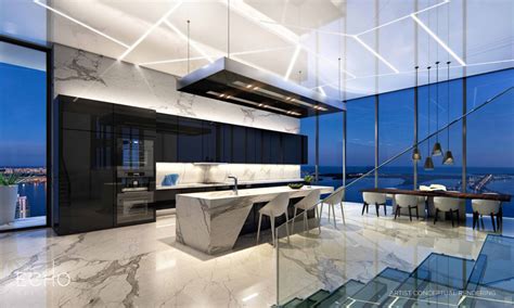 5 Stunning Miami Beach Penthouses With Pool Architecture And Design