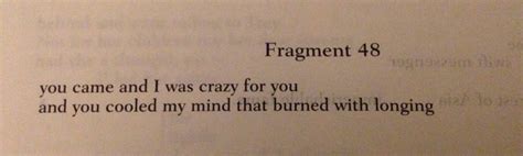 Sappho Poem Fragment 48