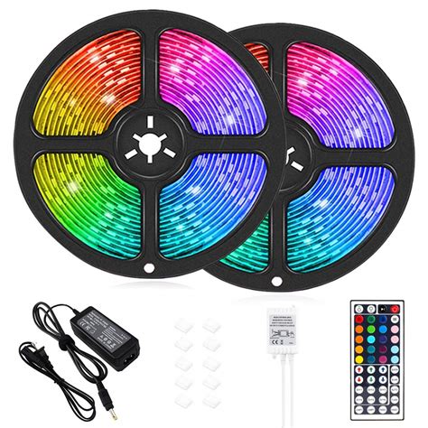 Which Is The Best Taotronics Rgb 5050 Led Strip Light Kit Home Studio