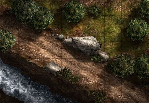 Road Ambush A FREE Printable Battle Map For Dungeons And Dragons D D Pathfinder And Other