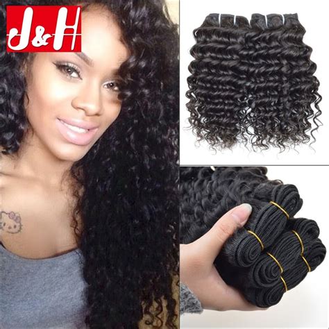 buy 3pcs lot 7a indian virgin hair extensions deep curly unprocessed human hair