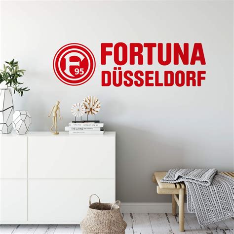 The above logo design and the. Wandtattoo Fortuna Düsseldorf Logo mit Schriftzug