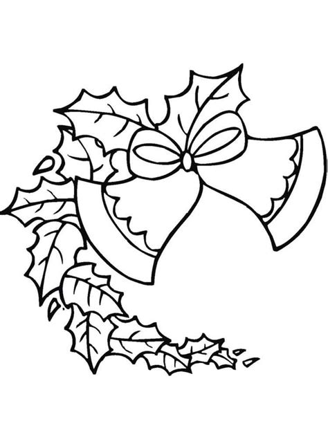 Super intricate books with a dash of jolly. Christmas Bells coloring pages. Free Printable Christmas ...