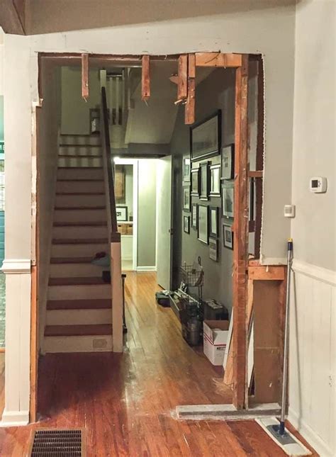 Install the expander on the bottom of the door using the provided screws. For the first step of our downstairs hallway makeover, we ...