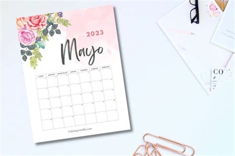 Calendario Mayo 2023 Para Imprimir Minimalista Logo Creator Imagesee