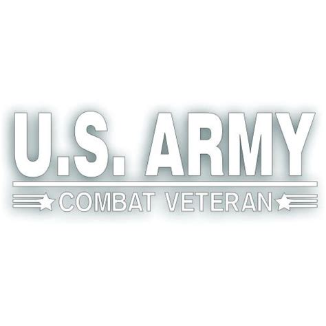 Sell Combat Veteran Us Army Decal For Us United States Military Vet
