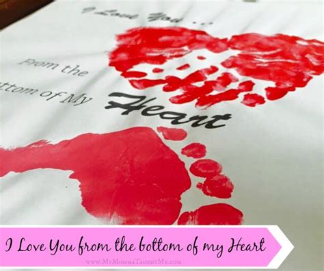 Free Printable I Love You From The Bottom Of My Heart To The Tip Of My