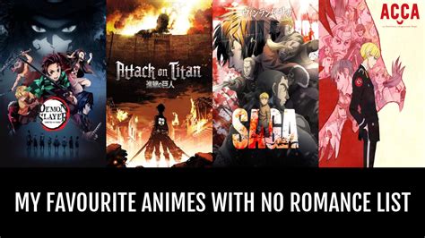 My Favourite Animes With No Romance By Gridace Anime Planet