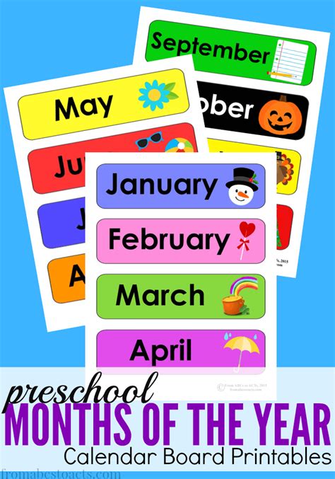 Home Preschool Calendar Board From Abcs To Acts Preschool Calendar