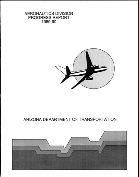 Progress Report Of The Arizona Department Of Transportation