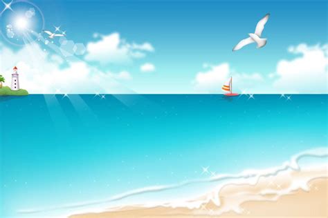 Summer Beach Background ·① Wallpapertag