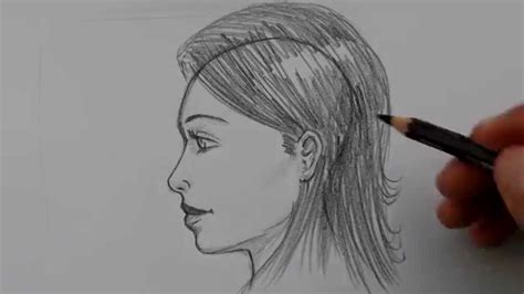 How To Draw A Side View Face Easy
