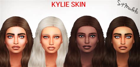 Pin By Лапина Элеонора On Sims 4 Kylie Skin The Sims 4 Skin Poppy Skin