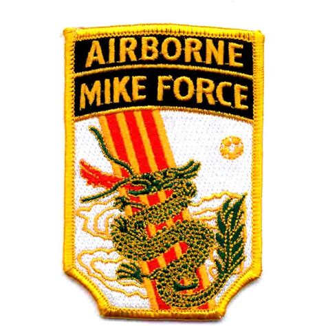 Airborne Mike Force Patch Vietnam Us Army Airborne Mike Force Patch