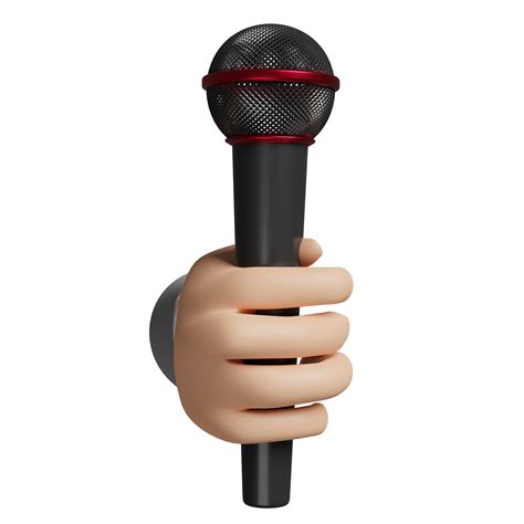 Reporter Microphone Clipart Black