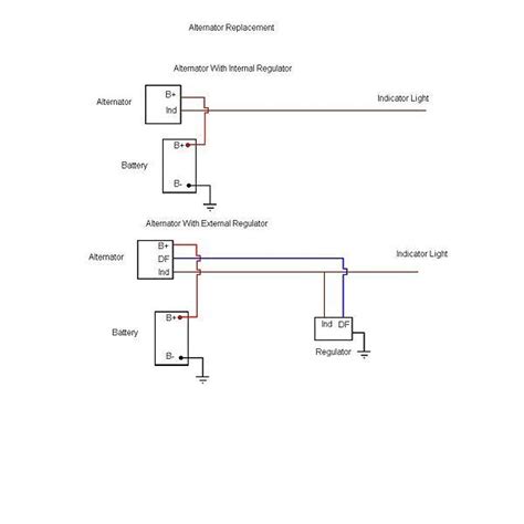55 Bosch Internal Regulator Alternator Wiring Diagram Wiring Diagram Plan