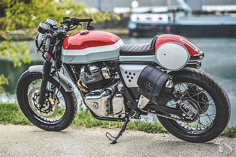 Royal Enfield 650 Continental Gt Un Cafe Racer Signé Creativ Garage