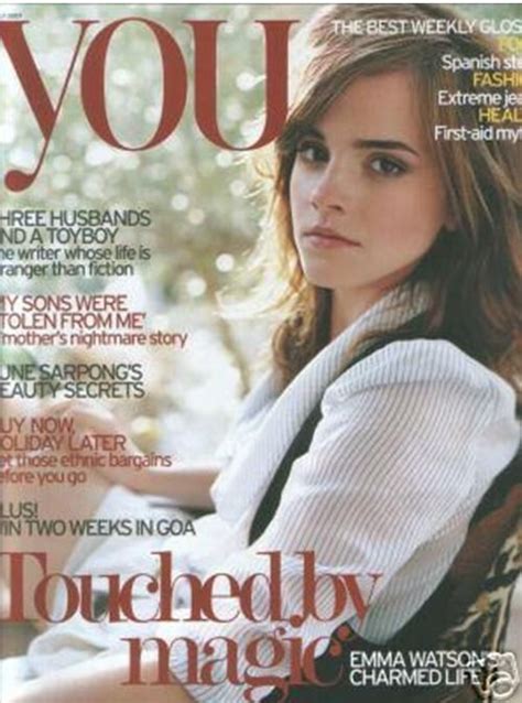 Emma Watson Magazine Cover Emma Watson Photo 6957514 Fanpop