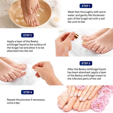 Natural Heals Nail Fungus Treatment Kit Liquid Cream For Healthy