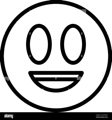 Party Emoji Icon Outline Party Emoji Vector Icon For Web Design
