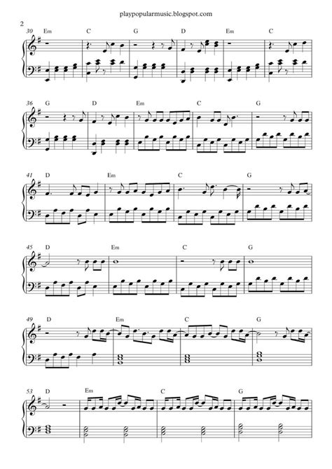 When this song was released, it featured in the top 10 spots in almost all the music charts. Free piano sheet music: Alan Walker - Faded.pdf You were ...