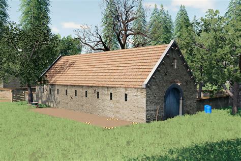 Fs19 Mods The Placeable Old Sheep Barn Mod 40 Sheep Yesmods