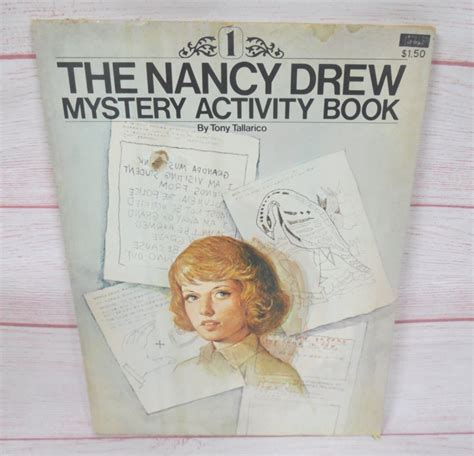 Vintage Nancy Drewthe Nancy Drew Mystery Activity Book Etsy Nancy