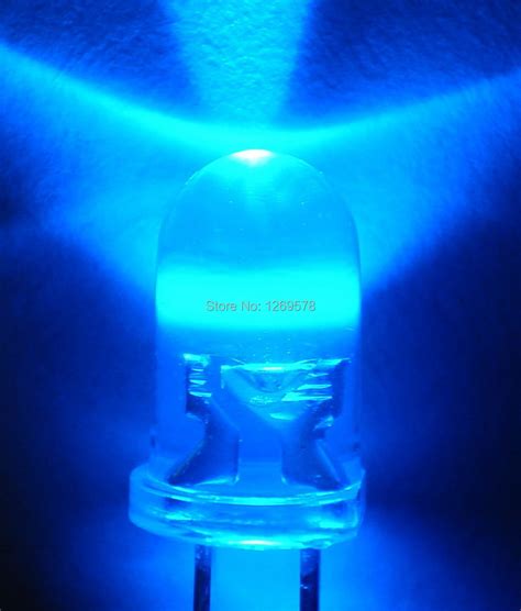 200pcslots 5mm Led Blue Light Bulbs 5mm Blue Colour Led Emitting