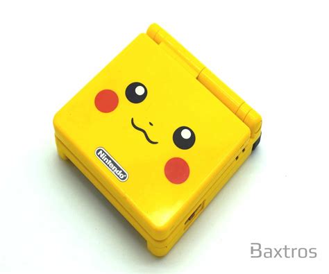 Gameboy Advance SP Pokemon Center Pikachu Yellow Edition | Baxtros