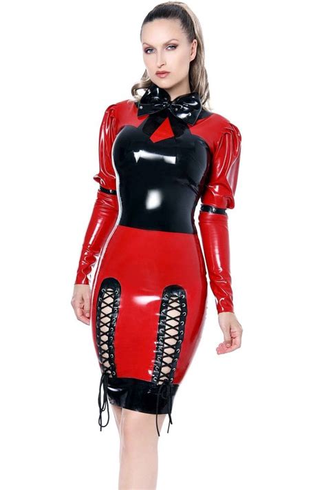 fetish iconic rebel latex mistress skirt pull on with ease