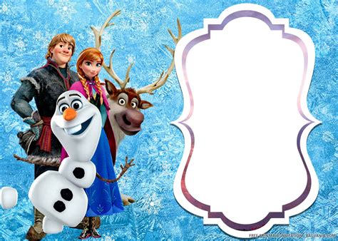 Free Frozen Birthday Party Printables Decorations
