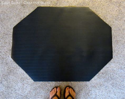 How much does the shipping cost for corner kitchen rug? DIY Fabric Floor Cloth {Floor Mat}