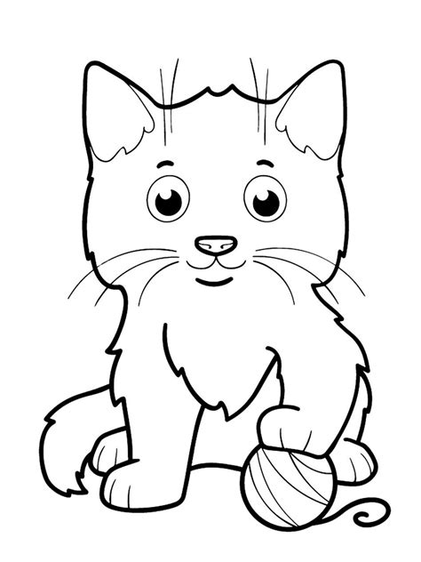 Free printable cute cat coloring pages. Cute Cats coloring pages. Download and print Cute Cats ...