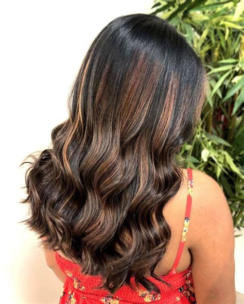 Black Hair With Highlights 27 Hottest Ways To Get This Contrasting Look