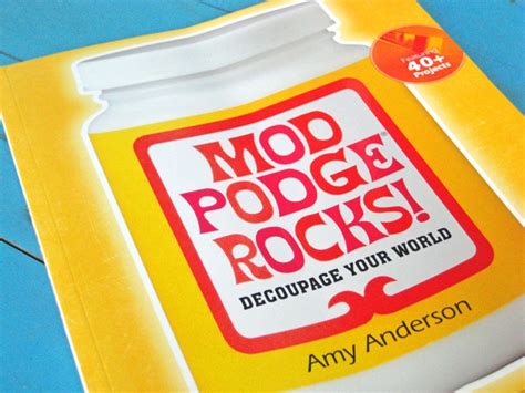 Mod Podge Rocks Craft Book Review