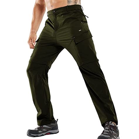 Buy MIER Men S Quick Dry Convertible Hiking Pants Lightweight Zip Off