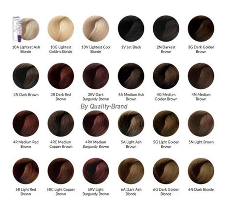 Hair color chart ion brilliance intensive shine demi permanent creme. Image result for ion color brilliance color chart | Hair ...