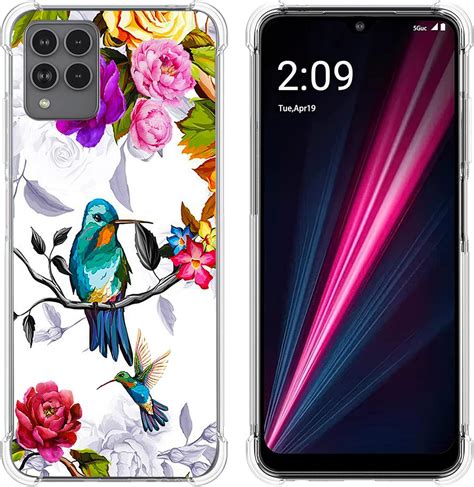 Amazon.com: Beaucov REVVL 6X Pro 5G/REVVL 6 Pro 5G Case, Hummingbird in