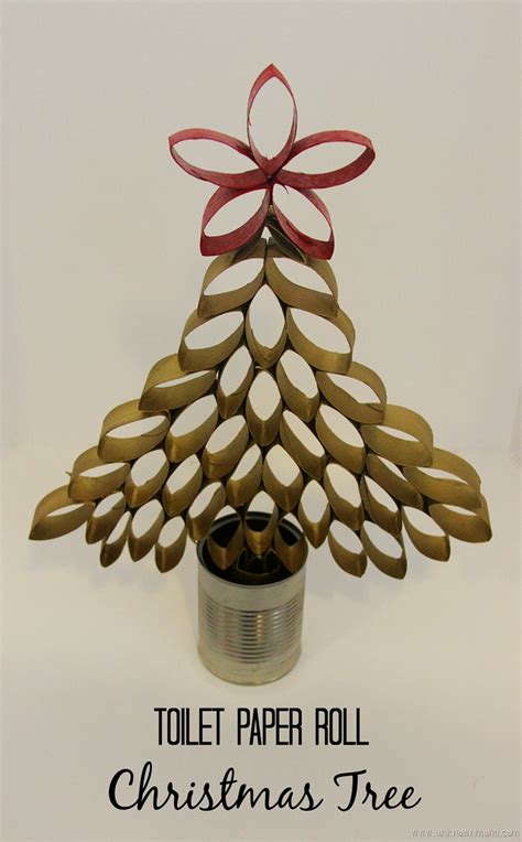 Diy Toilet Paper Roll Christmas Tree Unknown Mami
