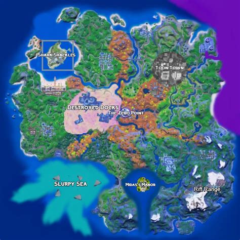 Fortnite Chapter 3 Map Concept World Map