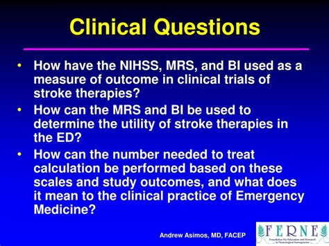 Ppt Stroke Patient And Stroke Therapies Assessment Ed