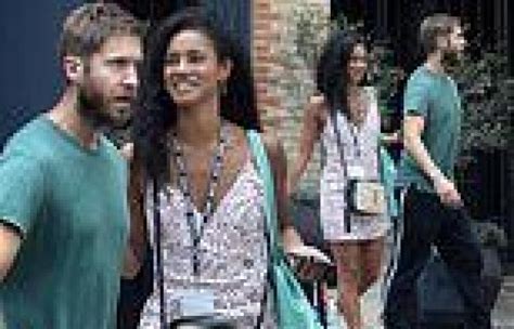 Calvin Harris And His Fiancée Vick Hope Make Rare Appearance Together In London Trends Now