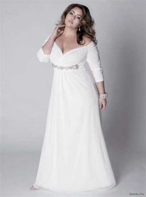 más de 40 vestidos de novia para gorditas ¡sencillos de boda civil y para mujeres bajitas