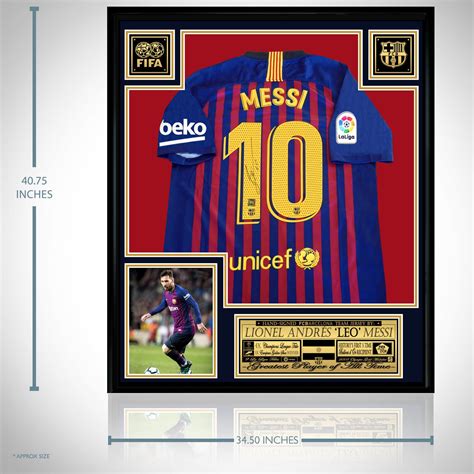 Lionel Messi Psg Jersey Number Messi Jersey Autographed