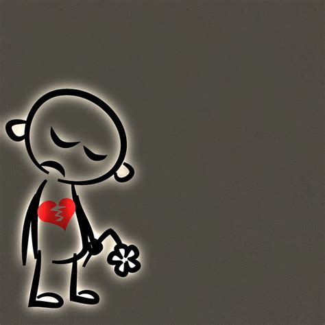 Download Sad Broken Heart Background Royalty Free Stock Illustration