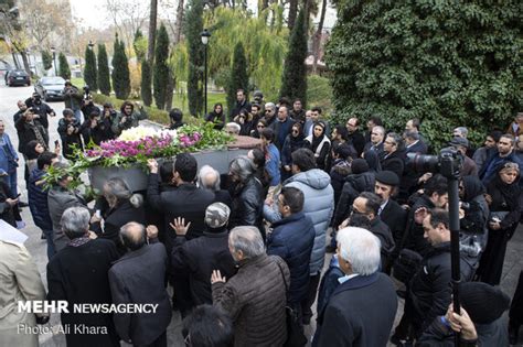 Mehr News Agency Funeral Procession Of Iranian Composer Touraj