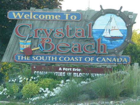 Crystal Beach Ontario Canada Beaches Crystal Beach Niagara Falls