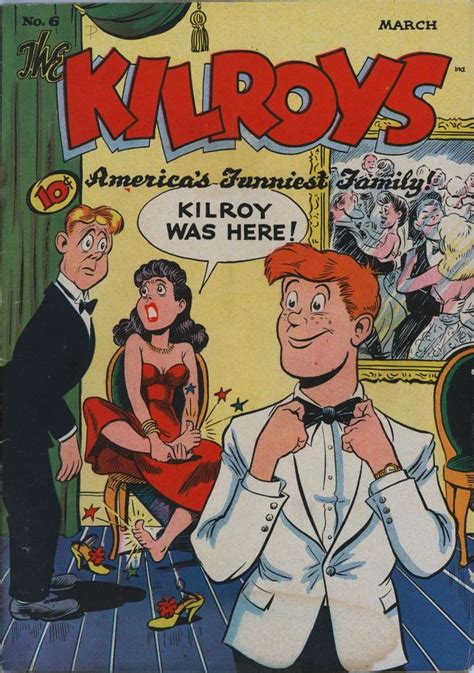 Comic Book Cover For The Kilroys 6 Classic Comic Books Vintage