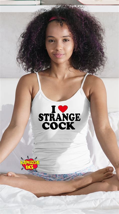 I Love Strange Cock Sexy Crotchless Panties Hot Wife Etsy