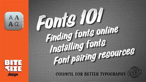 Fonts 101 Finding Fonts Online Installing Fonts With Fontbook And